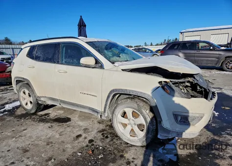 2018 Jeep Compass Latitude z USA, uszkodzony, nr VIN 3C4NJDBB1JT254670